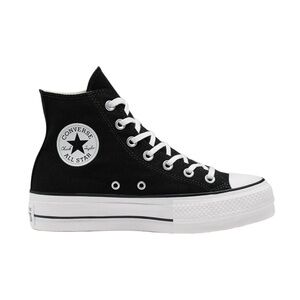 Converse Women's Black and White High-Top Sneakers